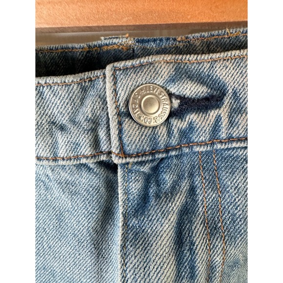 LEVIS Mens Premium Big E Hi-Ball ROLL Jeans Stretch Denim Tapered Camo Shred 42 - Picture 9 of 16